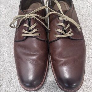 Chaps Brown Leather Men's Shoes